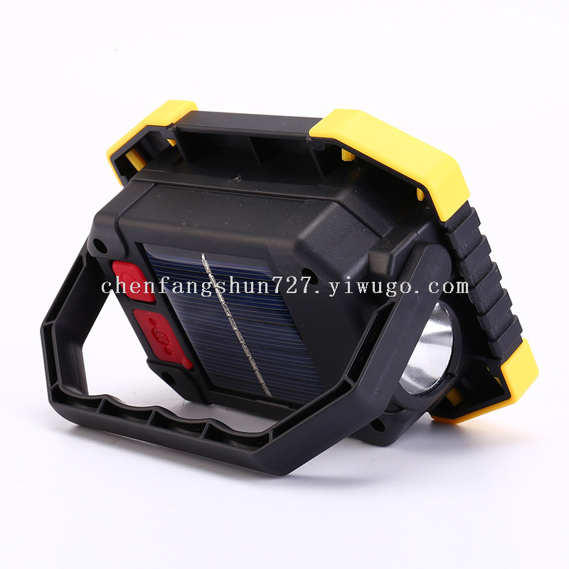 New solar work light, emergency floodlight, ABS portable LED outdoor camping lighting lamp Specification image