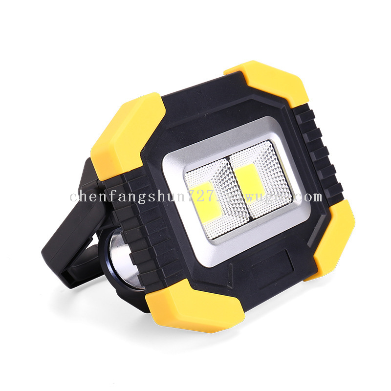 New solar work light, emergency floodlight, ABS portable LED outdoor camping lighting lamp details Picture