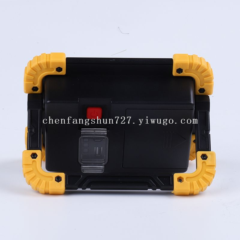 LED portable emergency light, outdoor square, camping, construction site, household high-intensity charging portable flashlight Item Picture