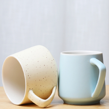 北欧创意陶瓷马克杯宽口大肚早餐杯咖啡杯牛奶办公室水杯