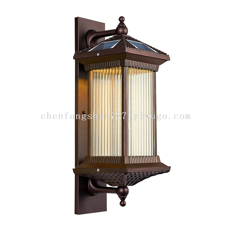 太阳能壁灯产品图