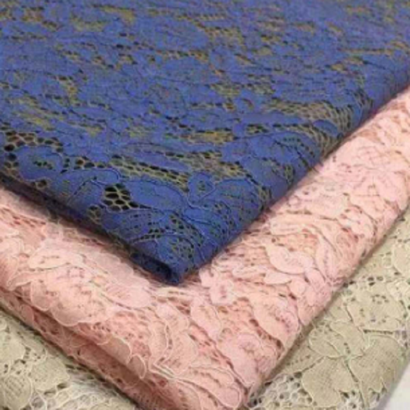 圣诞镂空蕾丝布料蕾丝定位花蕾丝 婚庆睫毛股线蕾丝布料服装面料