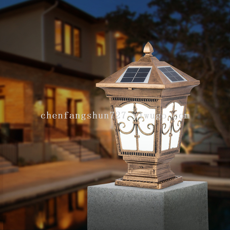 Solar lawn lights, community villa courtyard lights, garden lights, outdoor road and grassland lights, waterproof LED landscape lights